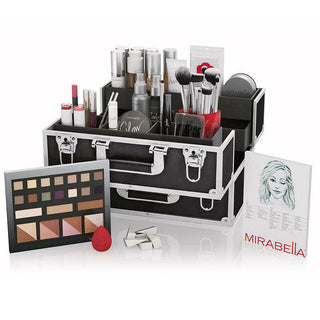 Mirabella multipurpose school kit! Perfect your makeup traveling bridal artistry with professional tools & mineral makeup in one train case