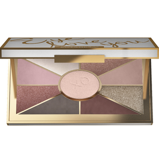 Mirabella Romance Eye Shadow Palette opened on a white background featuring six warm-toned shades, ideal for creating soft, romantic eye looks.