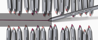 Mirabella Lip Liner Pencil Banner for Homepage showing the shade range offering on a white background.